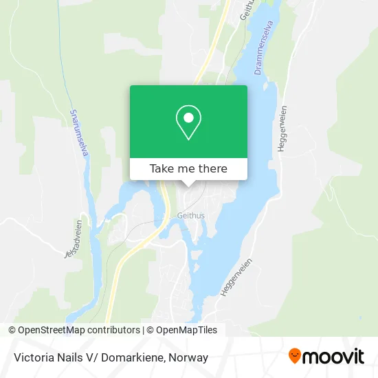 Victoria Nails V/ Domarkiene map