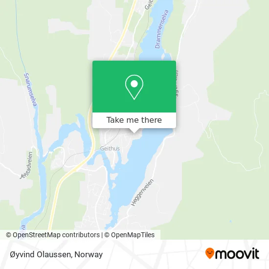 Øyvind Olaussen map