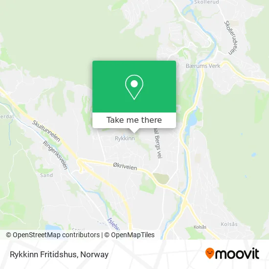 Rykkinn Fritidshus map