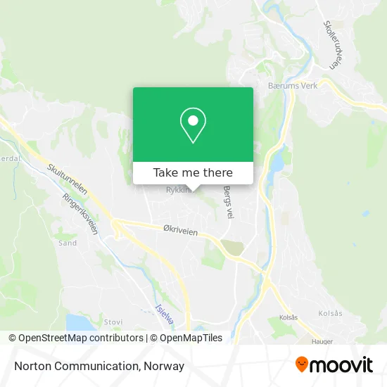 Norton Communication map