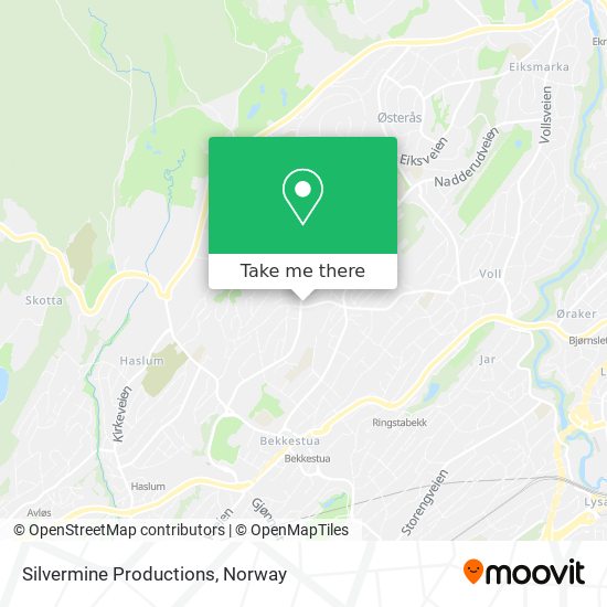 Silvermine Productions map