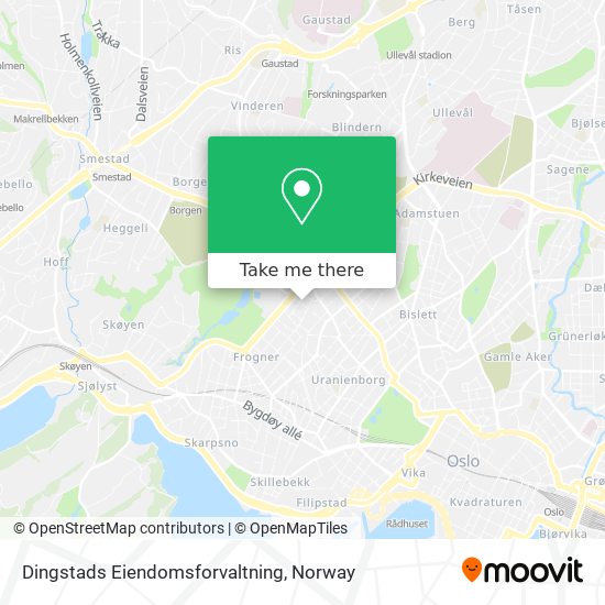 Dingstads Eiendomsforvaltning map