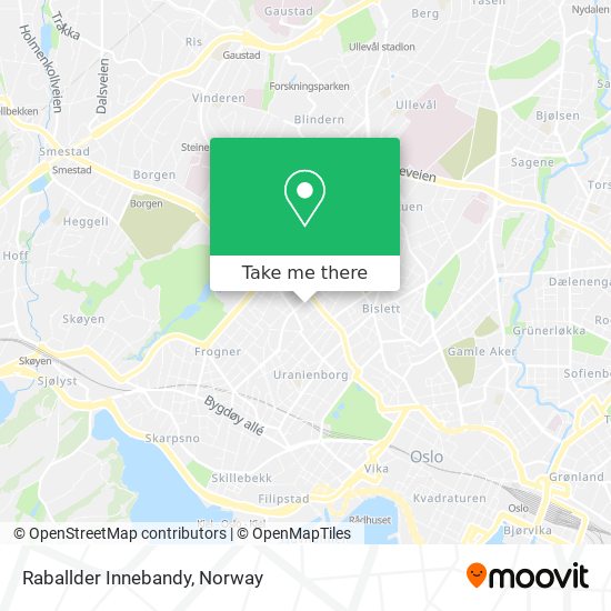 Raballder Innebandy map