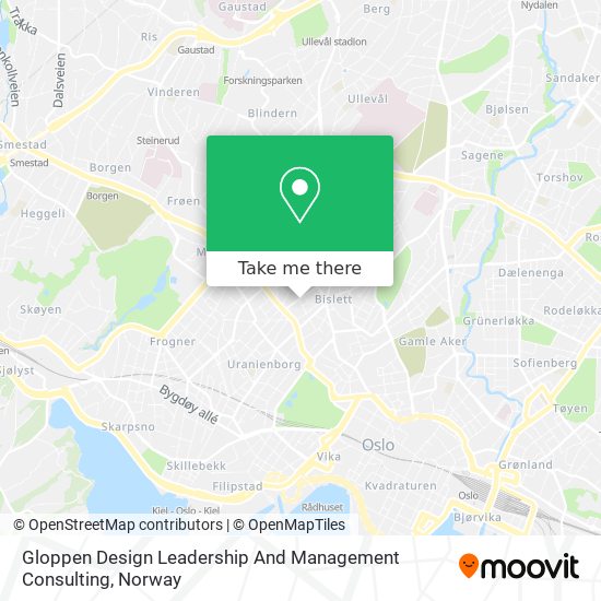 Gloppen Design Leadership And Management Consulting map