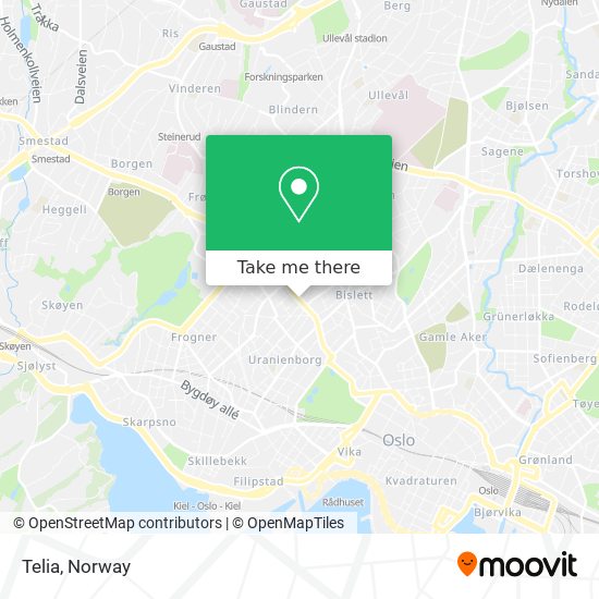 Telia map