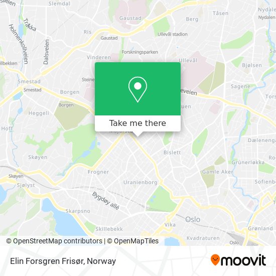 Elin Forsgren Frisør map