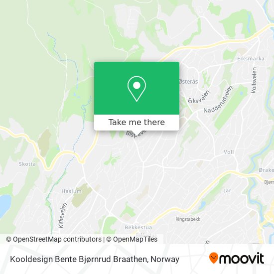 Kooldesign Bente Bjørnrud Braathen map