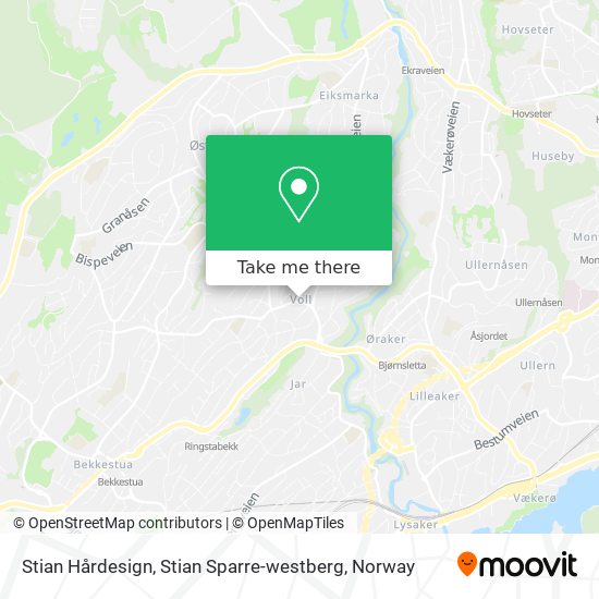 Stian Hårdesign, Stian Sparre-westberg map