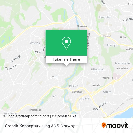 Grandir Konseptutvikling ANS map