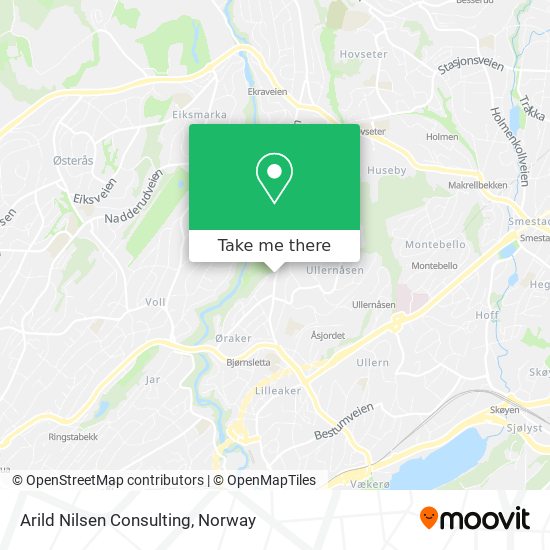 Arild Nilsen Consulting map