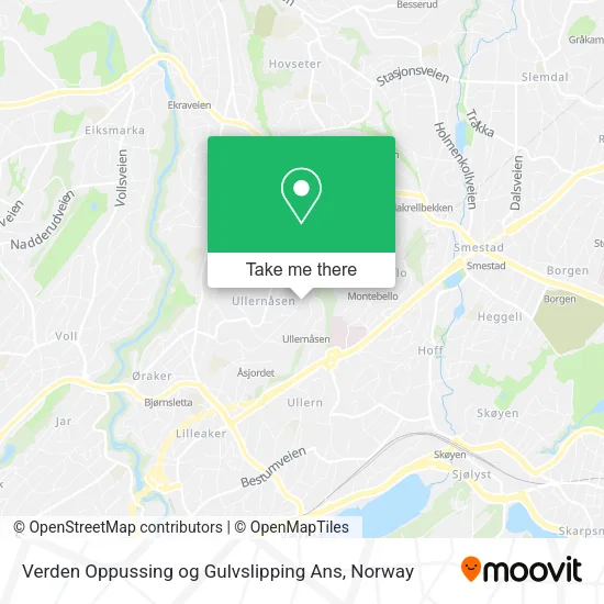 Verden Oppussing og Gulvslipping Ans map