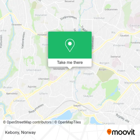Kebony map