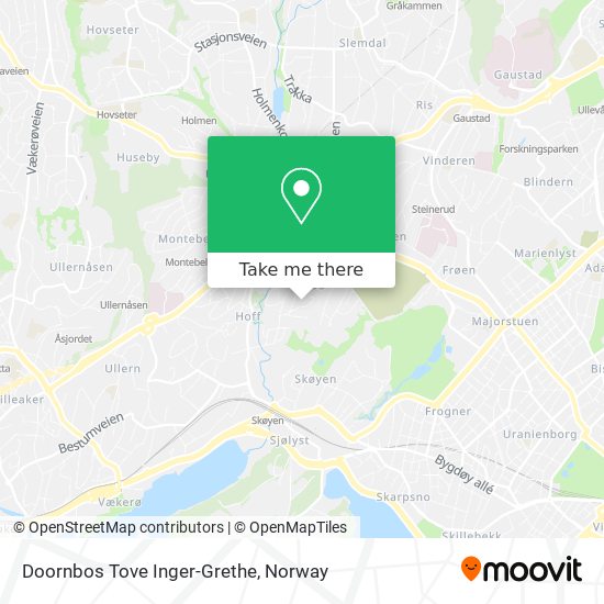 Doornbos Tove Inger-Grethe map