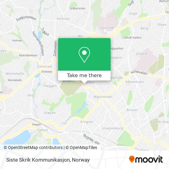 Siste Skrik Kommunikasjon map