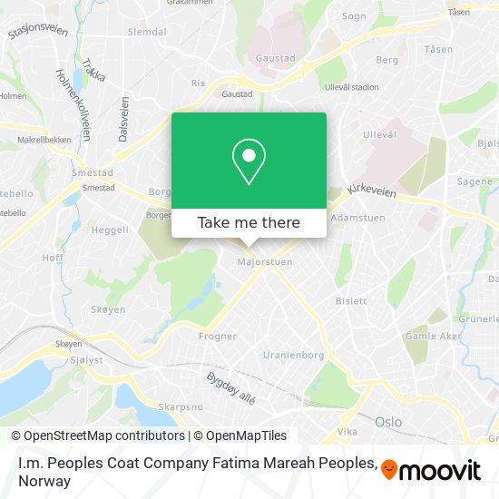 I.m. Peoples Coat Company Fatima Mareah Peoples map