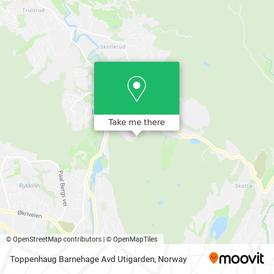 Toppenhaug Barnehage Avd Utigarden map