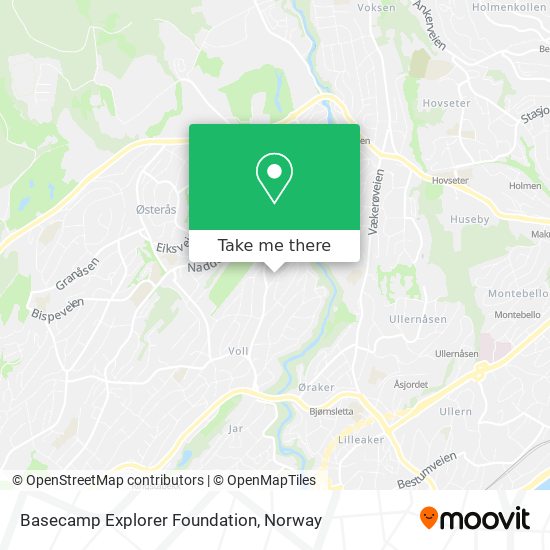 Basecamp Explorer Foundation map
