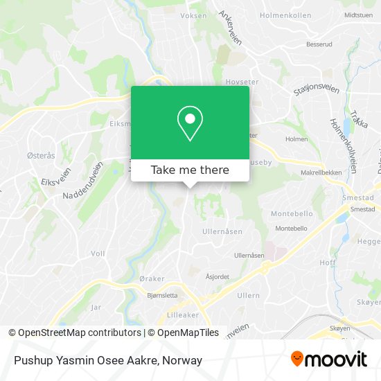 Pushup Yasmin Osee Aakre map
