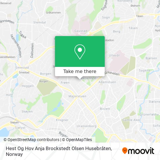 Hest Og Hov Anja Brockstedt Olsen Husebråten map