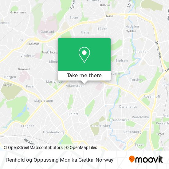 Renhold og Oppussing Monika Gietka map