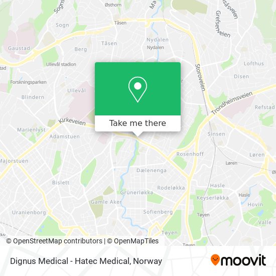 Dignus Medical - Hatec Medical map