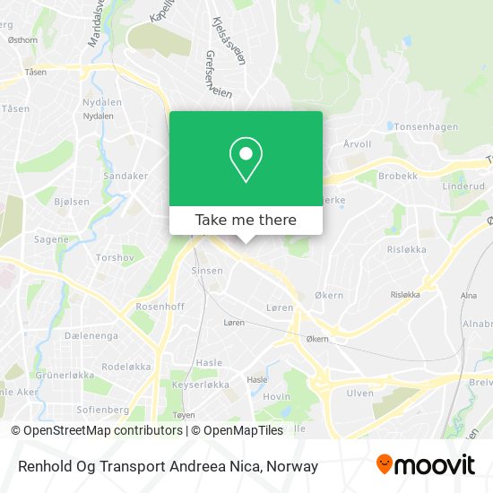 Renhold Og Transport Andreea Nica map
