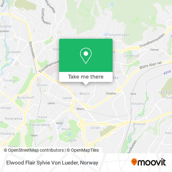 Elwood Flair Sylvie Von Lueder map