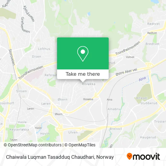 Chaiwala Luqman Tasadduq Chaudhari map