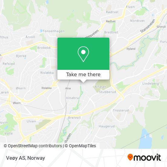 Veøy AS map