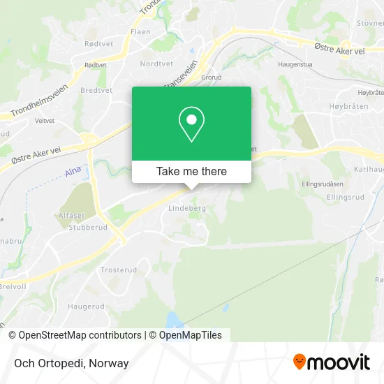 Och Ortopedi map