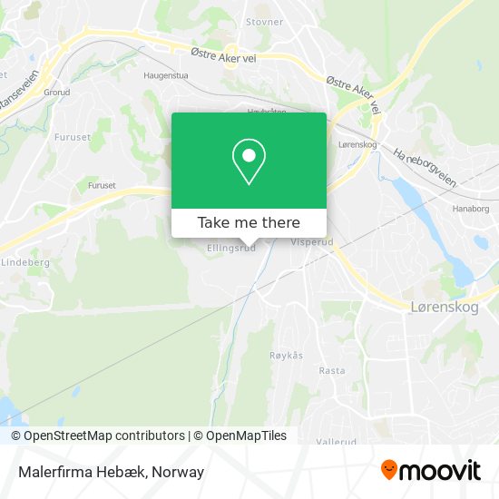 Malerfirma Hebæk map