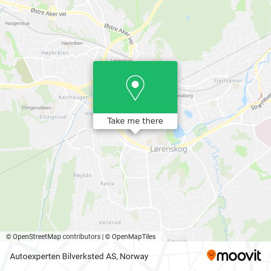 Autoexperten Bilverksted AS map