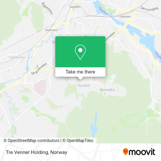 Tre Venner Holding map