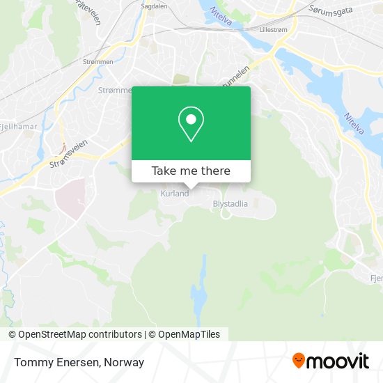 Tommy Enersen map