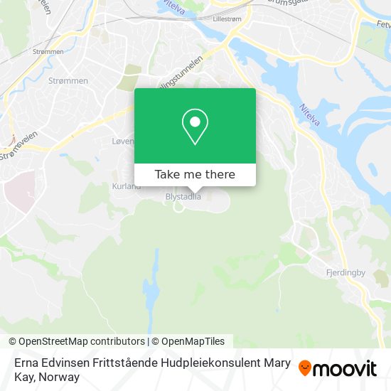 Erna Edvinsen Frittstående Hudpleiekonsulent Mary Kay map