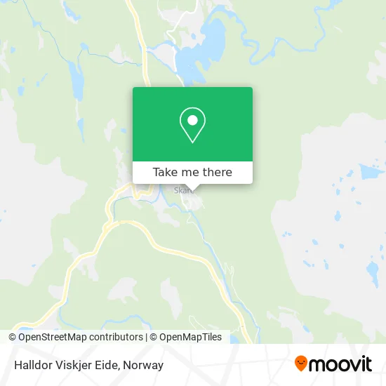 Halldor Viskjer Eide map