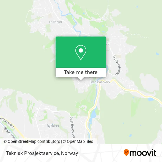 Teknisk Prosjektservice map