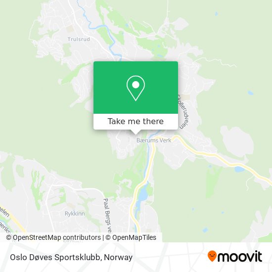 Oslo Døves Sportsklubb map