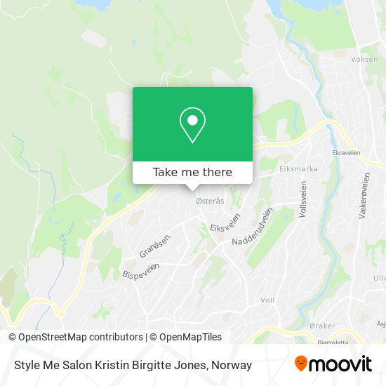 Style Me Salon Kristin Birgitte Jones map
