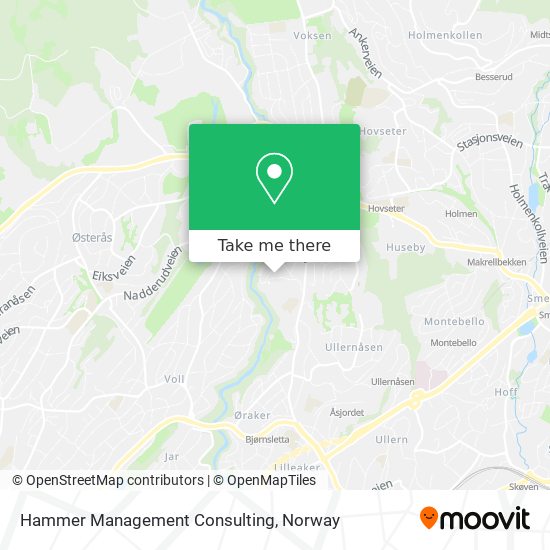 Hammer Management Consulting map