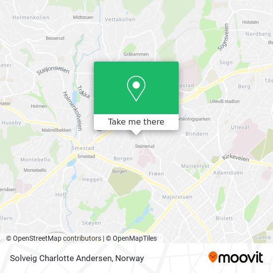 Solveig Charlotte Andersen map