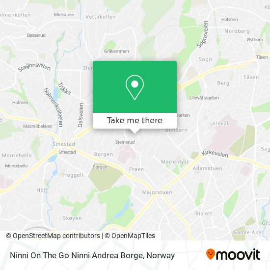 Ninni On The Go Ninni Andrea Borge map
