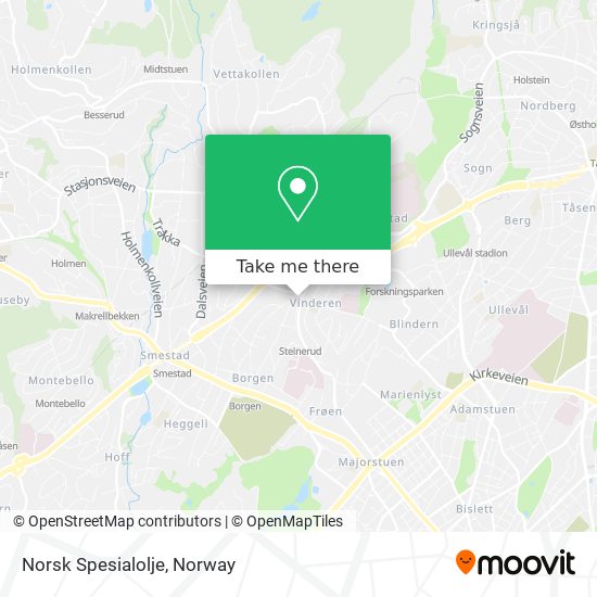 Norsk Spesialolje map