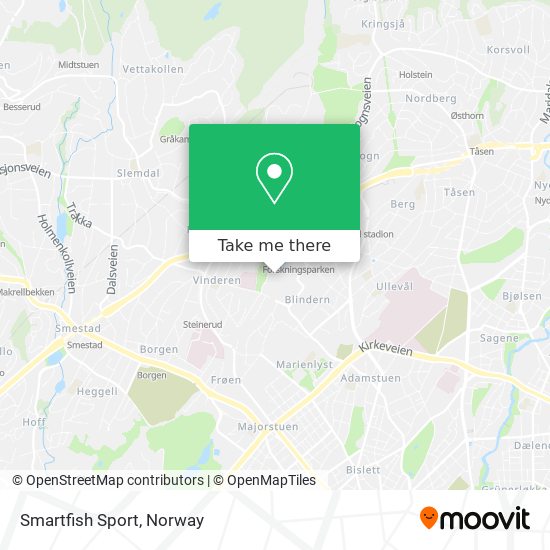 Smartfish Sport map