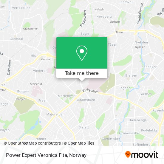 Power Expert Veronica Fita map