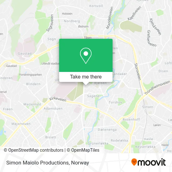 Simon Maiolo Productions map