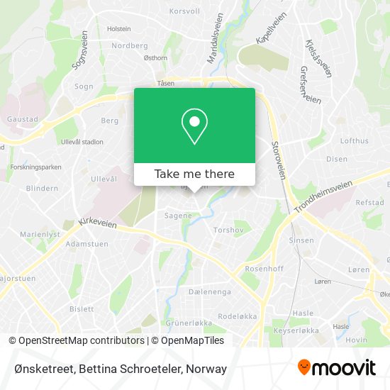 Ønsketreet, Bettina Schroeteler map