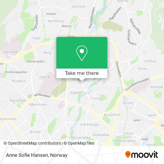 Anne Sofie Hansen map