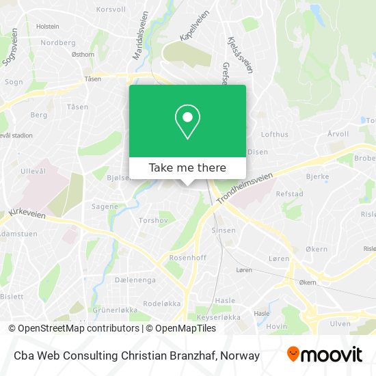 Cba Web Consulting Christian Branzhaf map