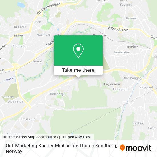Osl .Marketing Kasper Michael de Thurah Sandberg map